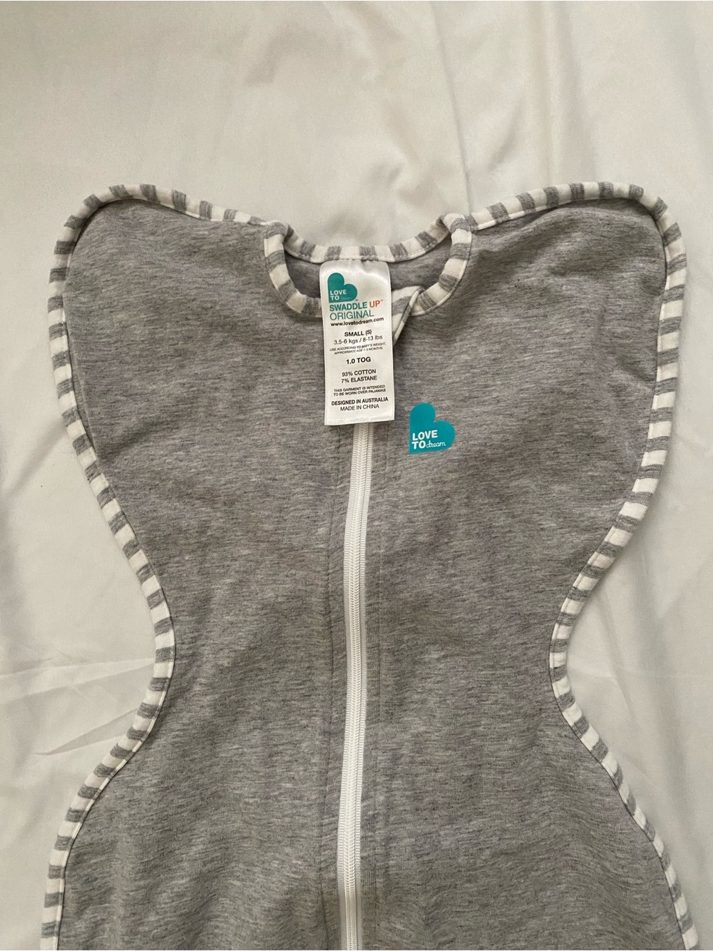 💟 nwot Love to dream Swaddle sleep sack small S nwot grey